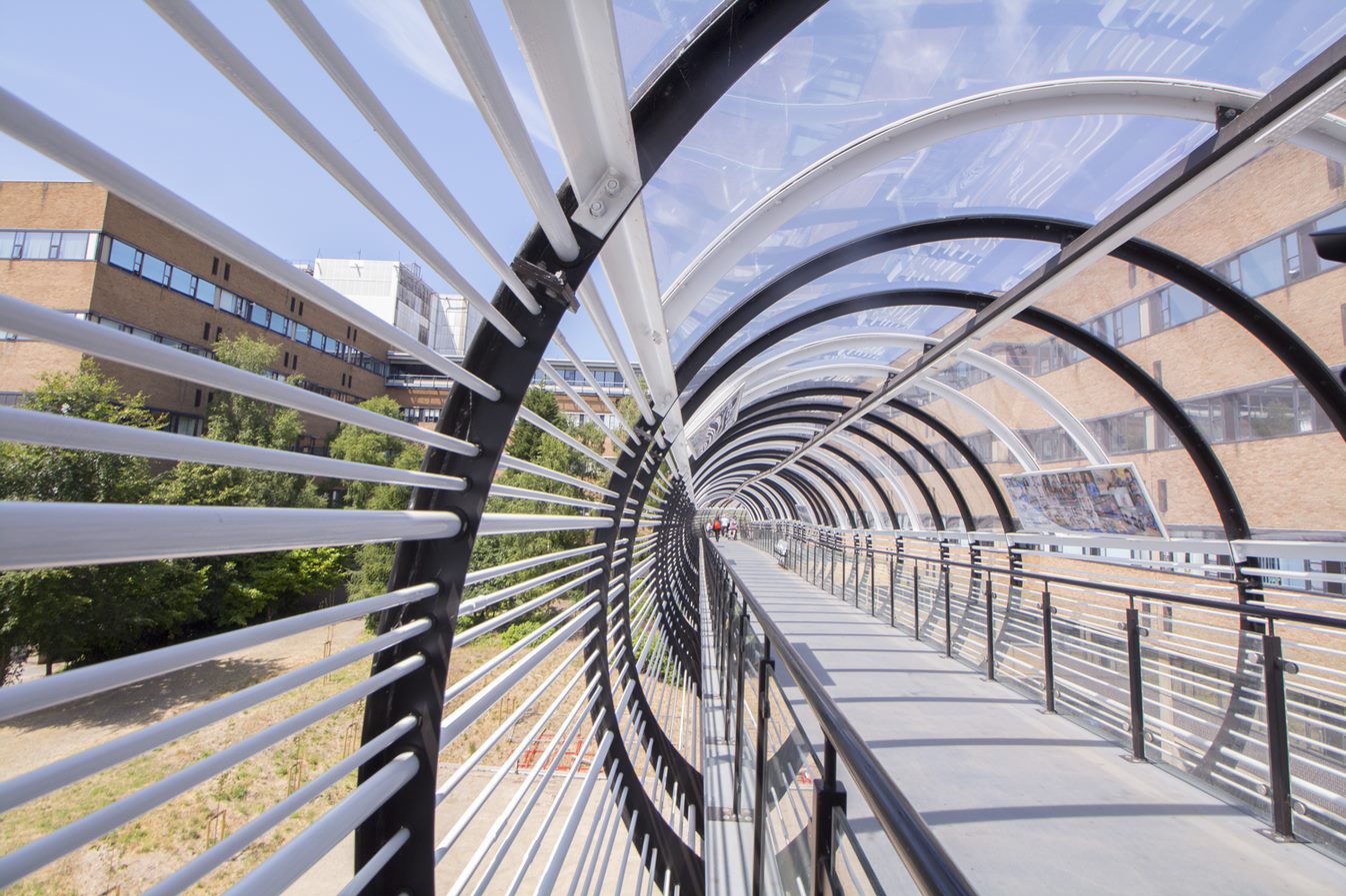 Queens Medical Centre Walkway Interior -thumbnail