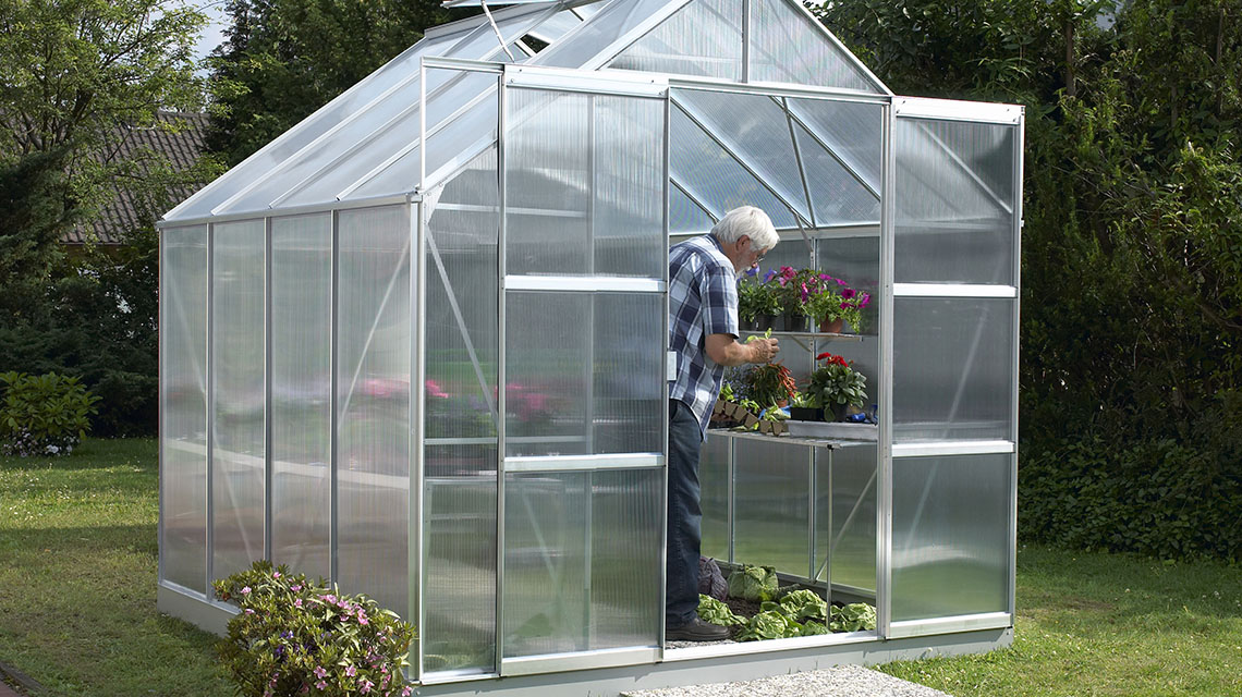 Marlon ST glazing for hobby greenhouses