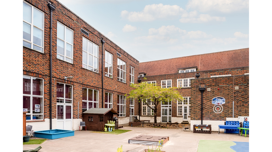 Cascade Cast Iron Effect Installed At Fryent Primary School London